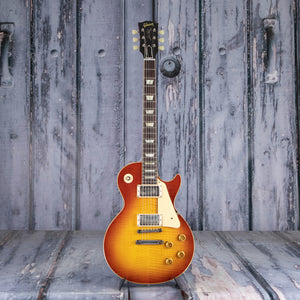 Gibson Custom Shop 1959 Les Paul Standard Murphy Lab Light Aged Electric Guitar, Cherry Tea Burst, front
