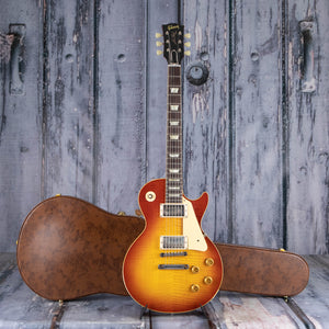 Gibson Custom Shop 1959 Les Paul Standard Murphy Lab Light Aged Electric Guitar, Cherry Tea Burst, case