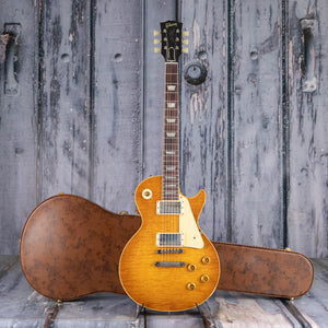 Gibson Custom Shop 1959 Les Paul Standard Reissue Electric Guitar, Dirty Lemon, case