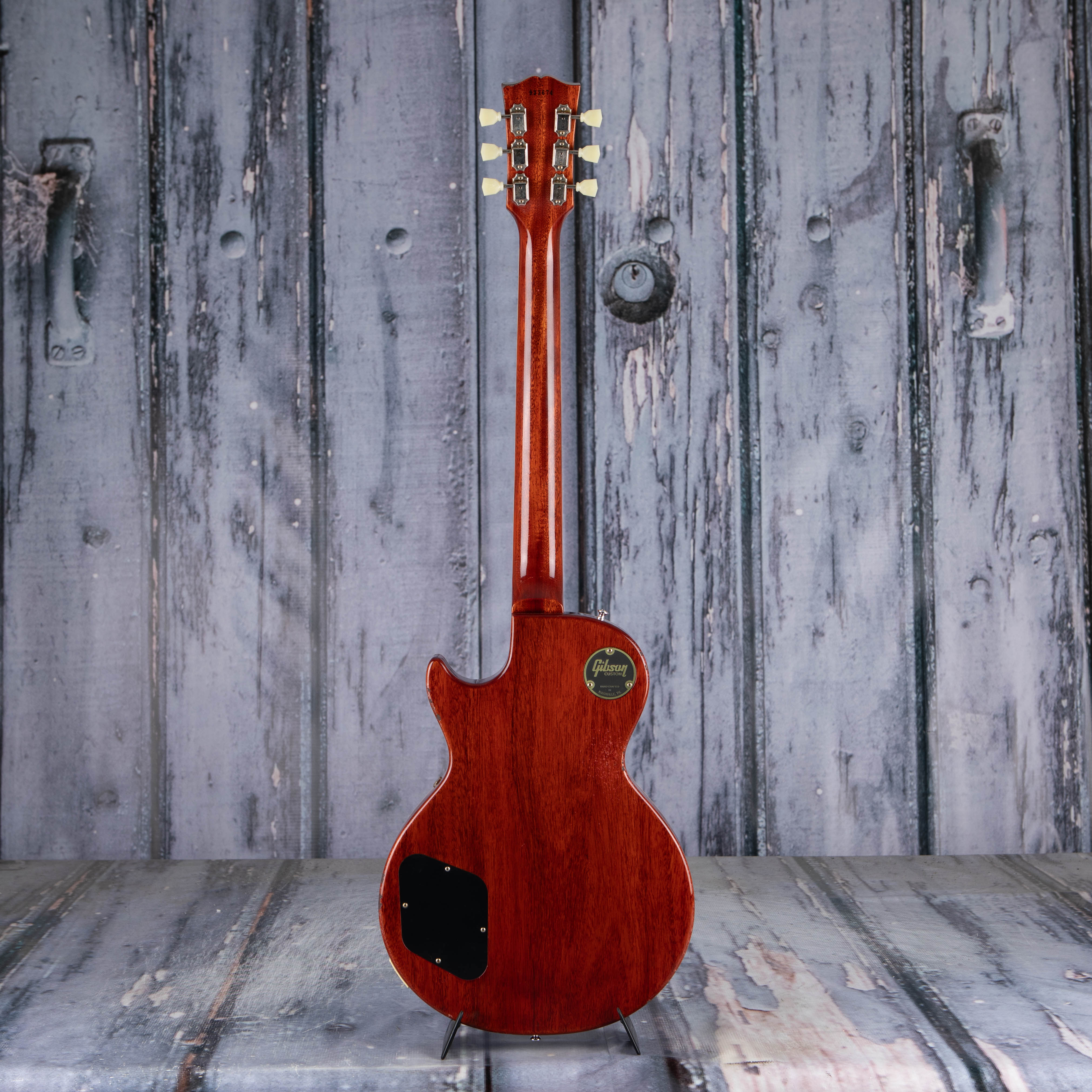 Gibson Custom Shop 1959 Les Paul Standard Reissue Murphy Lab Light Aged Electric Guitar, Dirty Lemon, back