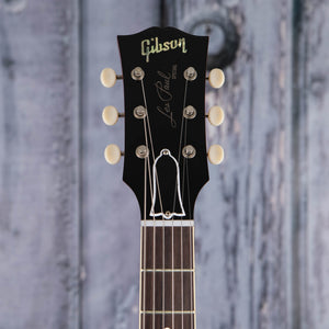 Gibson Custom Shop 1960 Les Paul Special Double Cut Reissue Electric Guitar, Cherry Red, front headstock