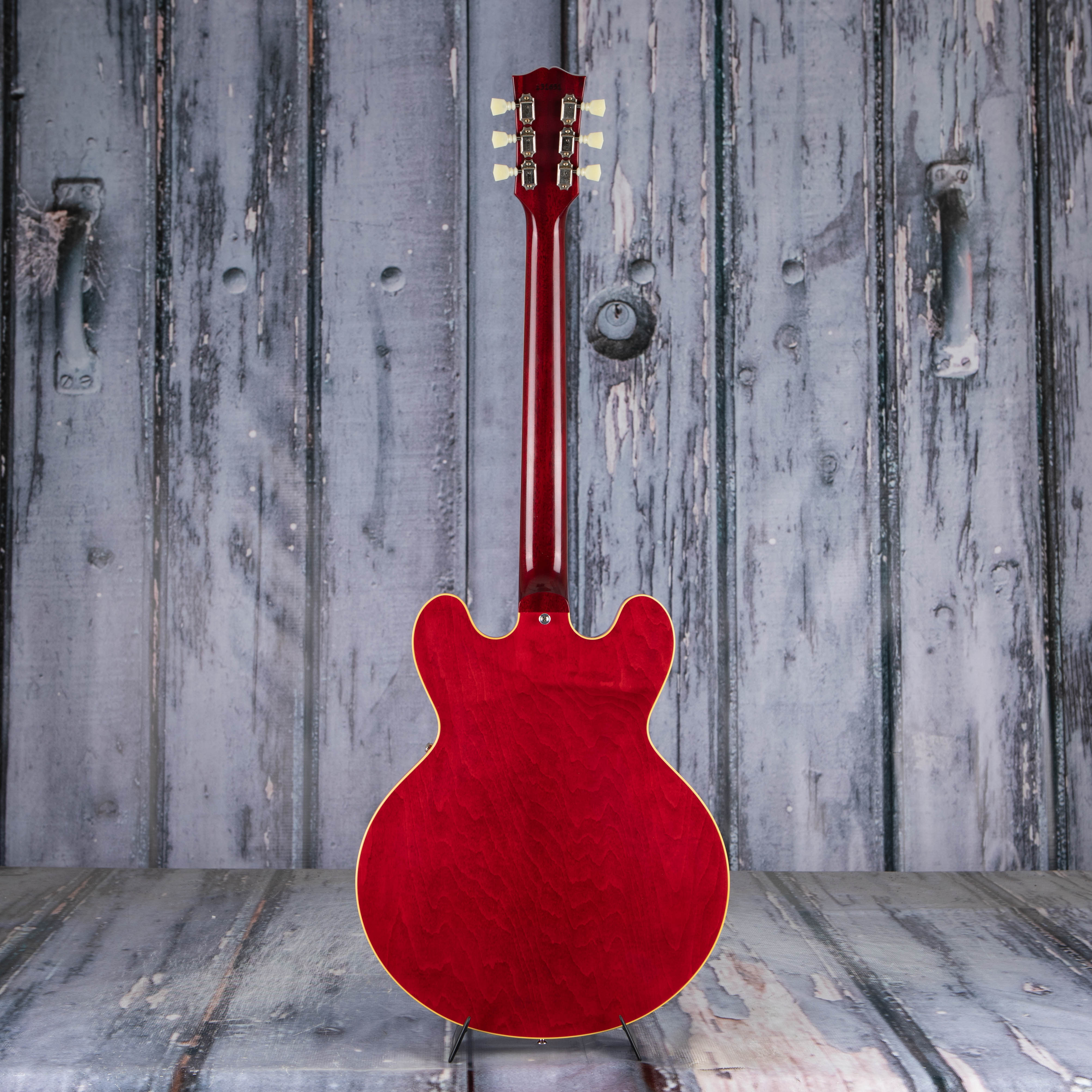 Gibson Custom Shop 1961 ES-335 Reissue Murphy Lab Ultra Light Aged Semi-Hollowbody Guitar, Sixties Cherry, back