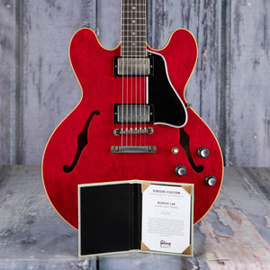 Gibson Custom Shop 1961 ES-335 Reissue Murphy Lab Ultra Light Aged Semi-Hollowbody Guitar, Sixties Cherry, coa
