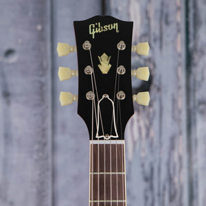 Gibson Custom Shop 1961 ES-335 Reissue VOS Semi-Hollowbody Guitar, Sixties Cherry, front headstock