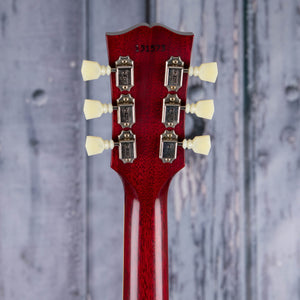 Gibson Custom Shop 1961 ES-335 Reissue VOS Semi-Hollowbody Guitar, Sixties Cherry, back headstock