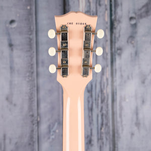 Gibson Custom Shop 1963 SG Junior Reissue Lightning Bar VOS Electric Guitar, Antique Shell Pink, back headstock