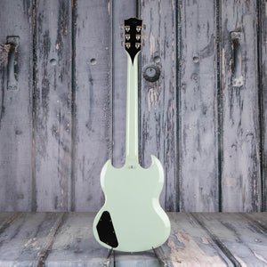 Gibson Custom Shop 1963 SG Special Reissue Lightning Bar VOS Electric Guitar, Frost Blue w/ Black Stinger, back