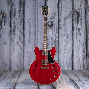 Gibson Custom Shop 1964 ES-335 Reissue Murphy Lab Ultra Light Aged Semi-Hollowbody Electric Guitar, Sixties Cherry, front