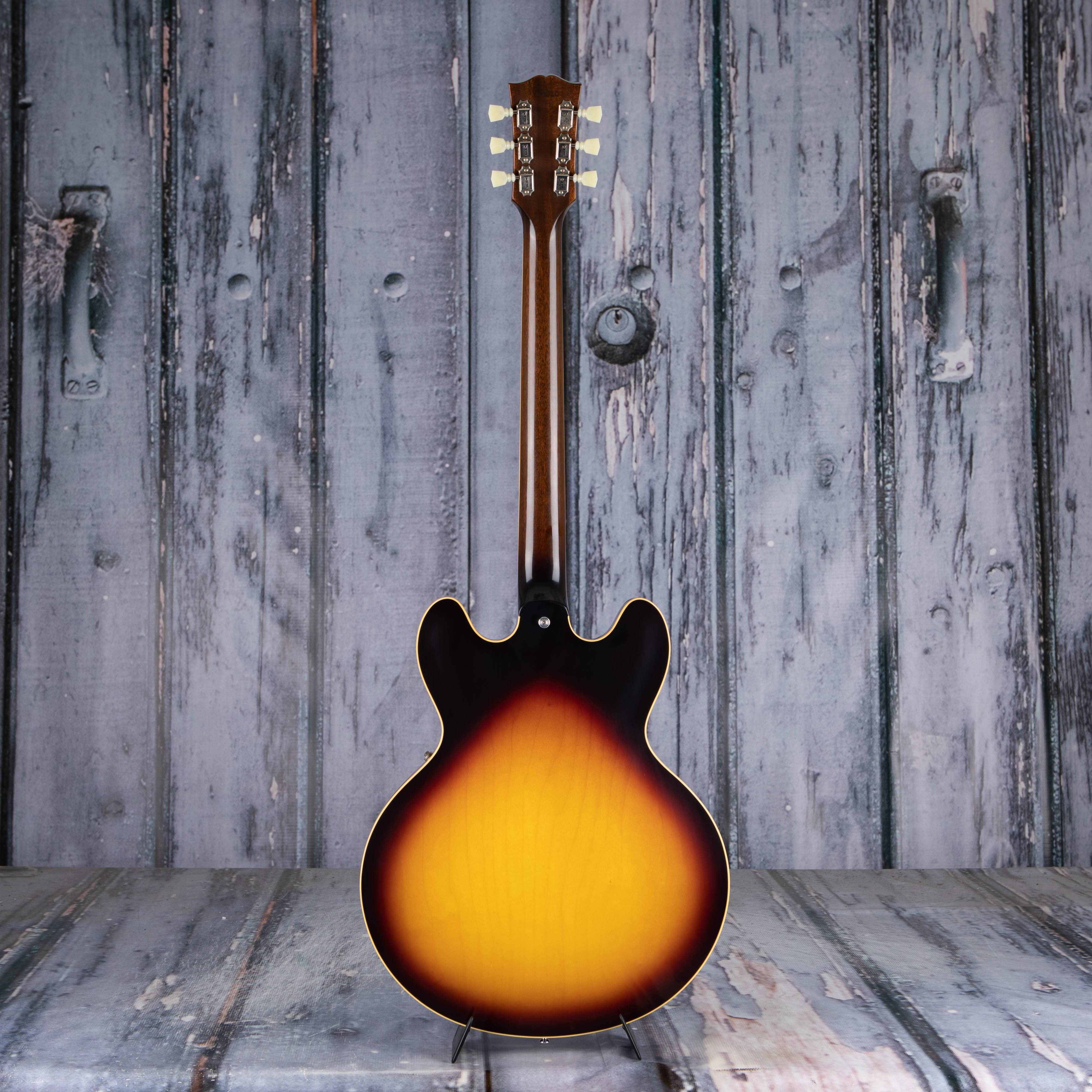 Gibson Custom Shop 1964 ES-335 Reissue Semi-Hollowbody Guitar, Vintage Burst, back
