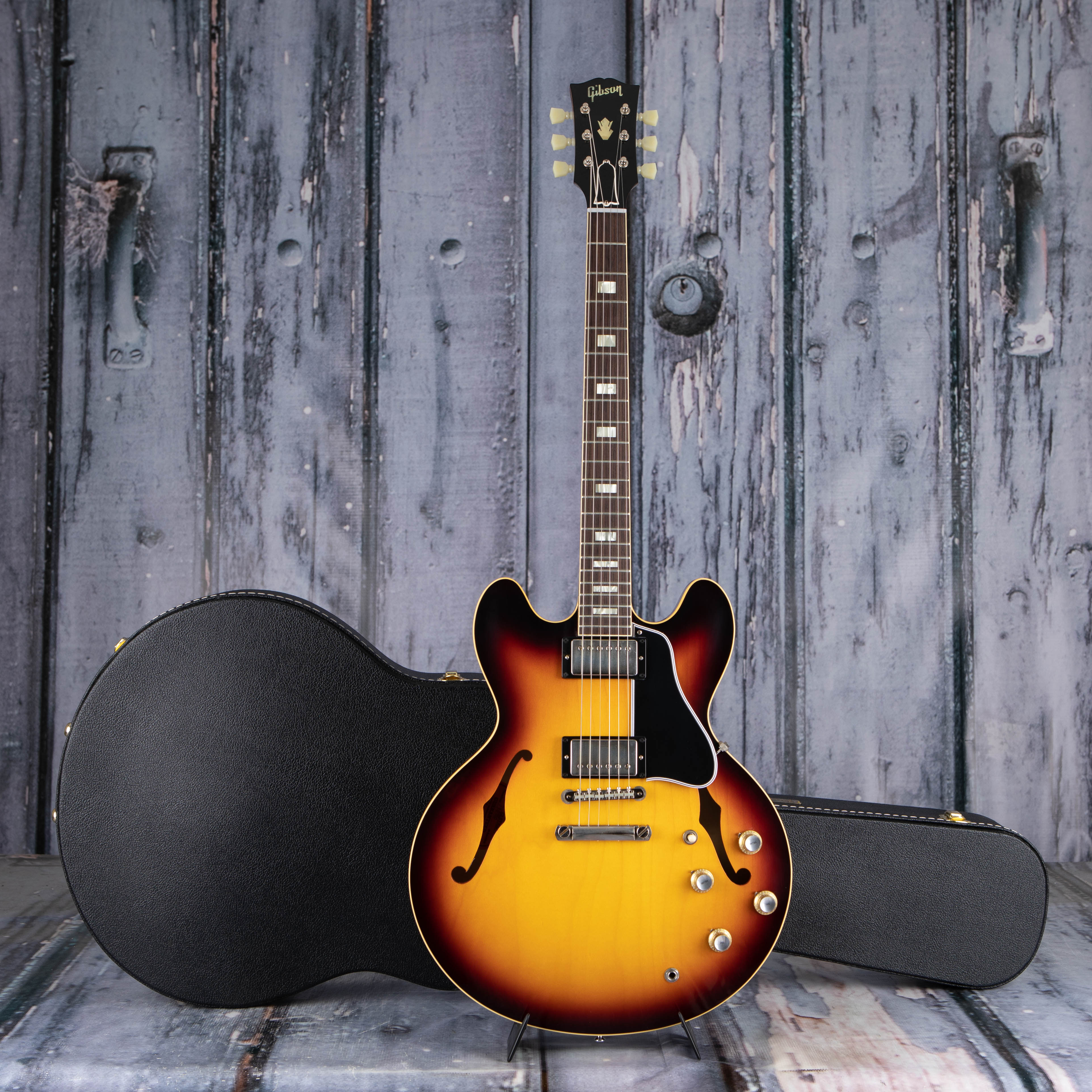 Gibson Custom Shop 1964 ES-335 Reissue Semi-Hollowbody Guitar, Vintage Burst, case