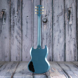 Gibson Custom Shop 1964 SG Standard W/ Maestro Vibrola Murphy Lab Ultra Light Aged Electric Guitar, Pelham Blue, nacl