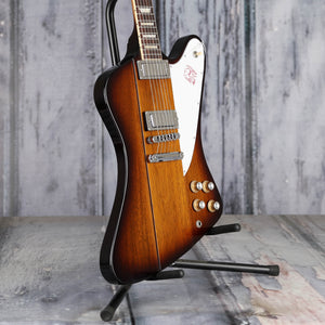 Gibson Firebird Platypus Electric Guitar, Tobacco Sunburst, angle