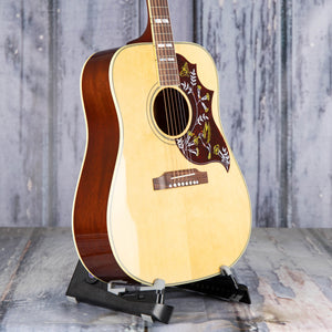 Gibson Hummingbird Original Acoustic/Electric Guitar, Antique Natural, angle