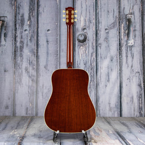 Gibson Hummingbird Original Acoustic/Electric Guitar, Antique Natural, back