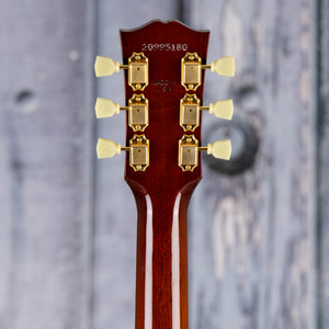 Gibson Hummingbird Original Acoustic/Electric Guitar, Antique Natural, back headstock