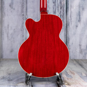 Gibson Les Paul Parlor Acoustic/Electric Guitar, Vintage Cherry Sunburst, back closeup