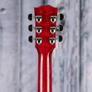 Gibson Les Paul Parlor Acoustic/Electric Guitar, Vintage Cherry Sunburst, back headstock