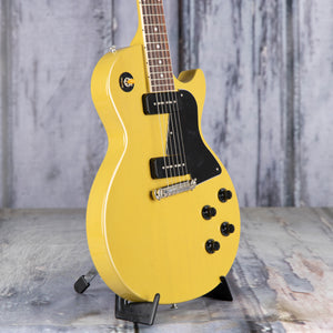Gibson Les Paul Special Electric Guitar, TV Yellow, angle