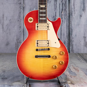 Gibson Limited Edition Les Paul Standard 50s Double Trouble Electric Guitar, Vintage Cherry Sunburst Gloss, front closeup