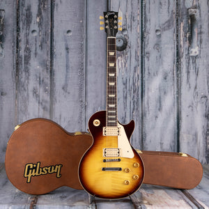 Gibson Limited Edition Les Paul Standard 50s Double Trouble Electric Guitar, Vintage Tobacco Burst Gloss, case