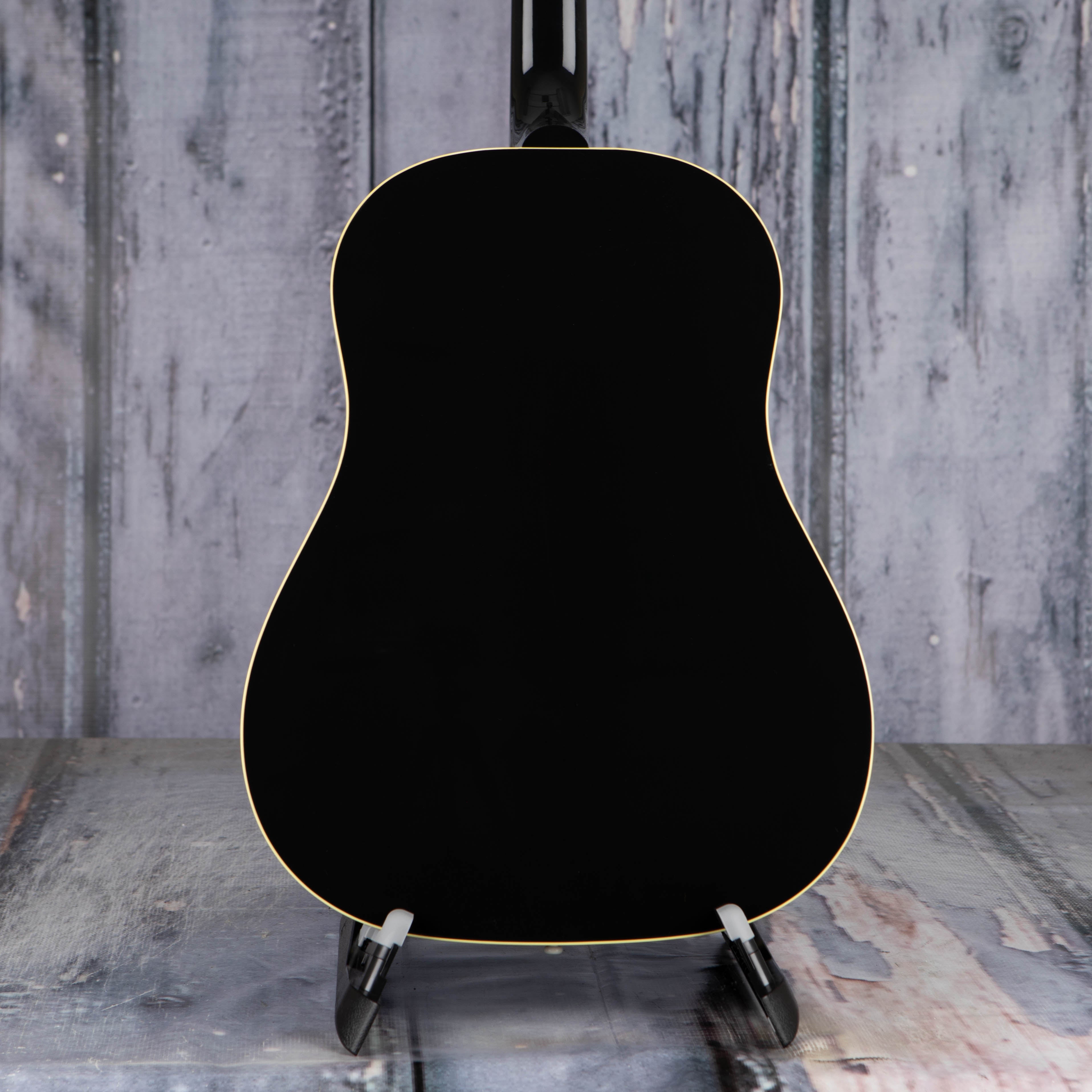 Gibson Montana 60s J-45 Original Acoustic Guitar, Ebony, back closeup