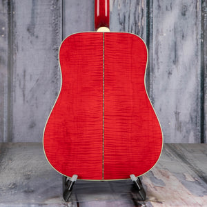 Gibson Montana Dove Original Acoustic/Electric Guitar, Antique Natural, back closeup