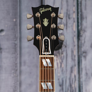 Gibson Montana Dove Original Acoustic/Electric Guitar, Antique Natural, front headstock