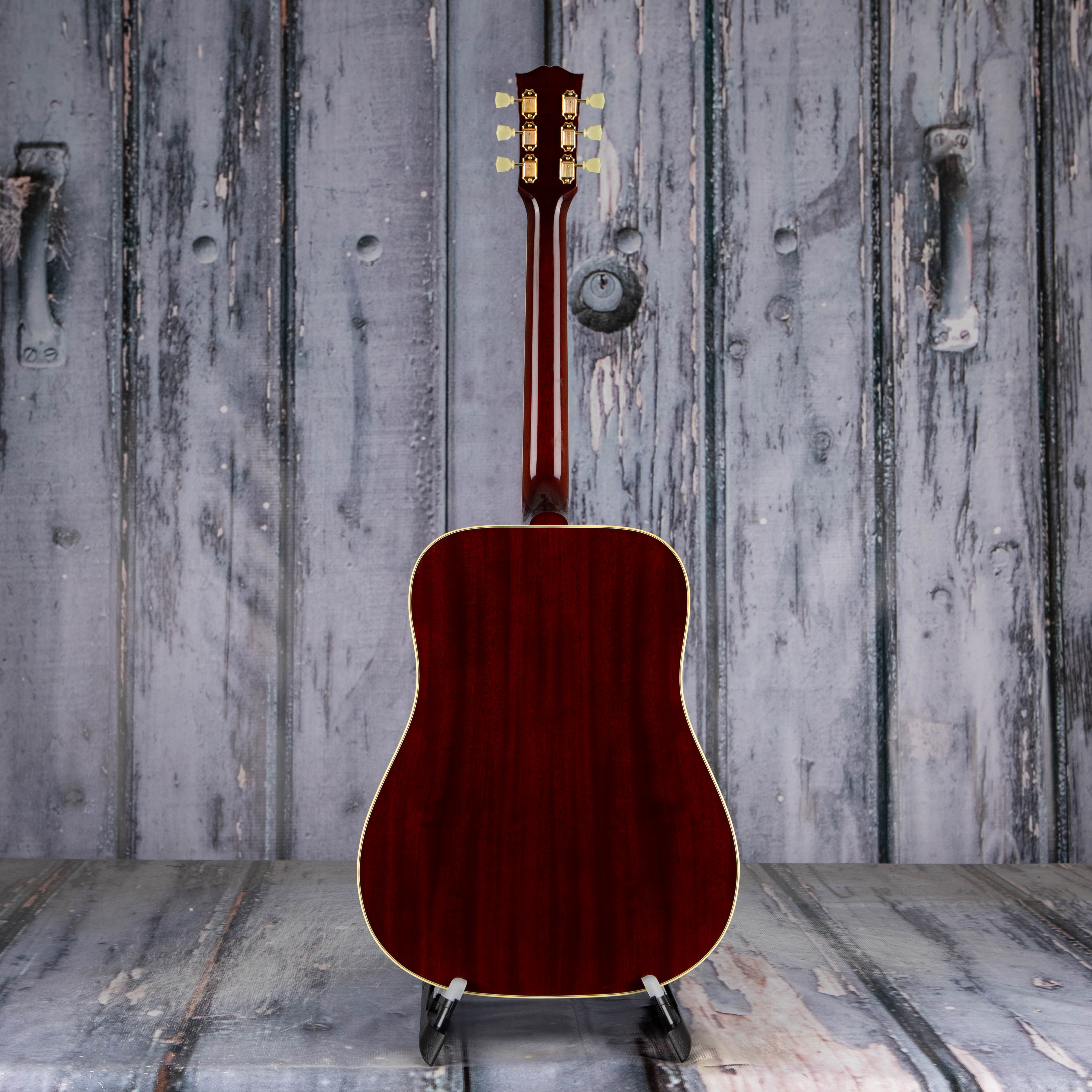 Gibson Montana Hummingbird Original Acoustic/Electric Guitar, Antique Natural, back