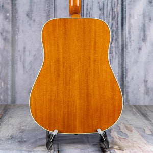 Gibson Hummingbird Original Acoustic/Electric Guitar, Heritage Cherry Sunburst, back closeup