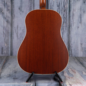 Gibson Montana J-45 '50s Faded Acoustic/Electric Guitar, Faded Sunburst, back closeup