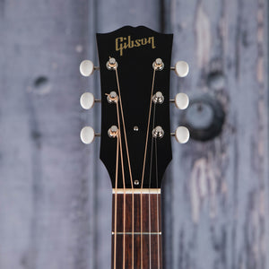 Gibson Montana J-45 '50s Faded Acoustic/Electric Guitar, Faded Sunburst, front headstock