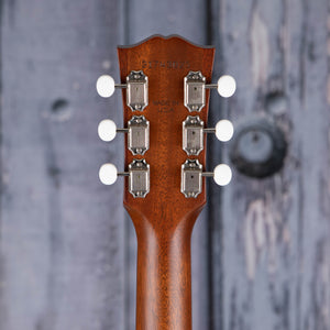 Gibson Montana J-45 '50s Faded Acoustic/Electric Guitar, Faded Sunburst, back headstock