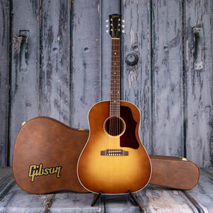 Gibson Montana J-45 '50s Faded Acoustic/Electric Guitar, Faded Sunburst, case