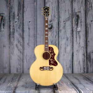 Gibson Montana SJ-200 Original Acoustic/Electric Guitar, Antique Natural, front
