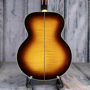 Gibson Montana SJ-200 Original Acoustic/Electric Guitar, Vintage Sunburst, back closeup