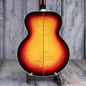 Gibson SJ-200 Standard Acoustic/Electric Guitar, Tri Burst, back closeup