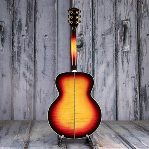 Gibson SJ-200 Standard Acoustic/Electric Guitar, Tri Burst, back