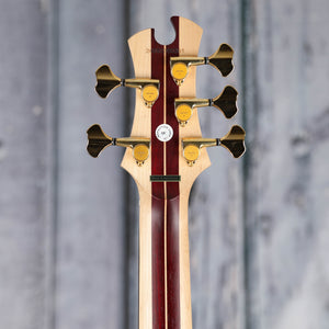 Gibson Tobias Classic V 5-String Electric Bass, Satin Natural, back headstock