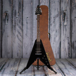 Gibson USA 80s Flying V Electric Guitar, Ebony, case