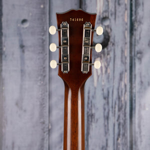 Gibson USA Custom 1957 Les Paul Junior Single Cut Reissue VOS Electric Guitar, Vintage Sunburst, back headstock