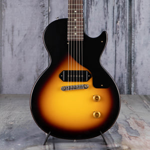 Gibson USA Custom 1957 Les Paul Junior Single Cut Reissue VOS Electric Guitar, Vintage Sunburst, front closeup