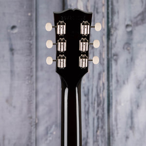 Gibson USA Les Paul Junior Electric Guitar, Vintage Tobacco Burst, back headstock