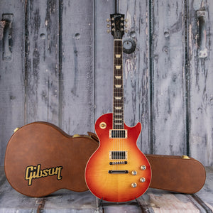 Gibson USA Les Paul Standard '60s Electric Guitar, Faded Vintage Cherry Sunburst, case
