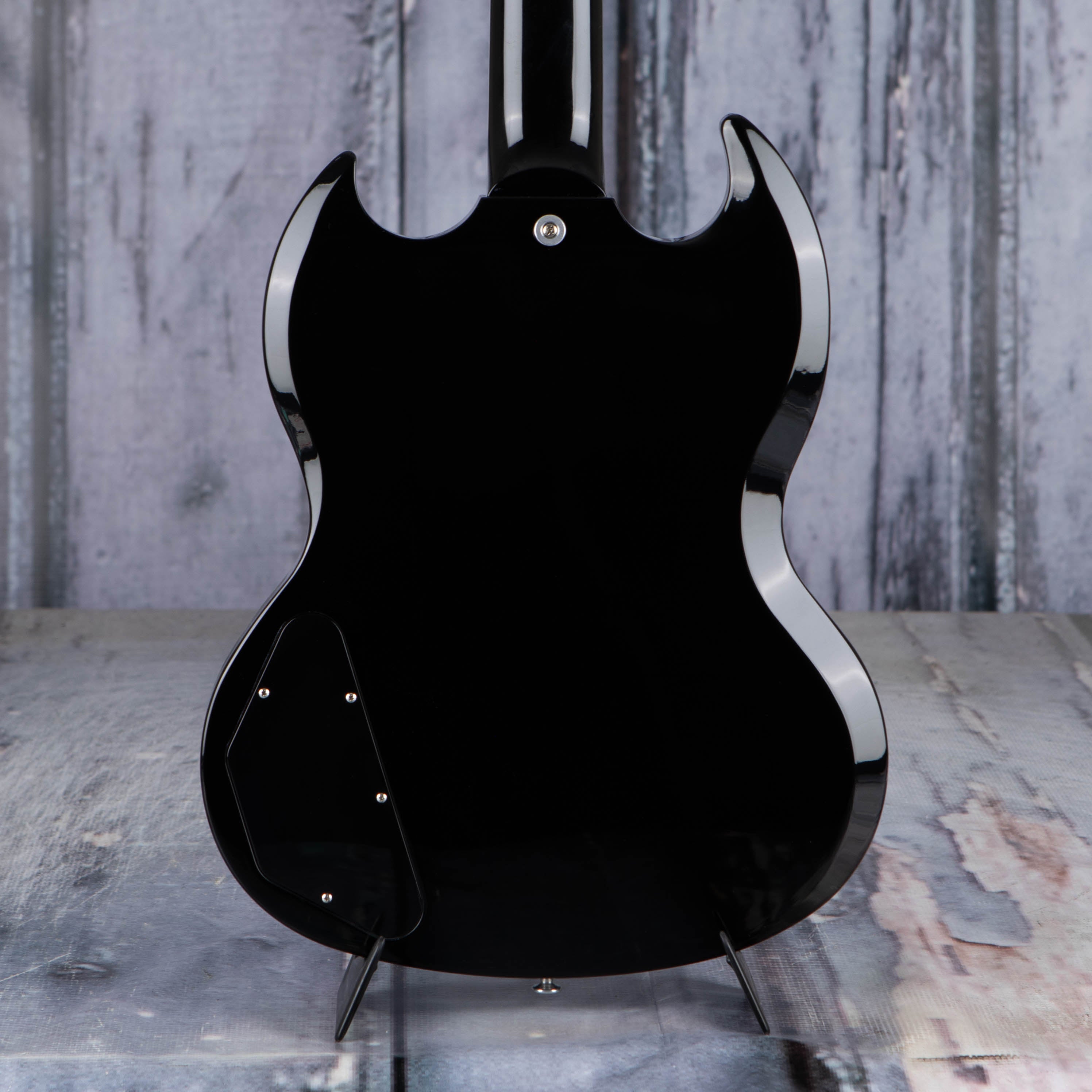 Gibson USA SG Standard '61 Electric Guitar, Cardinal Red Burst, back closeup