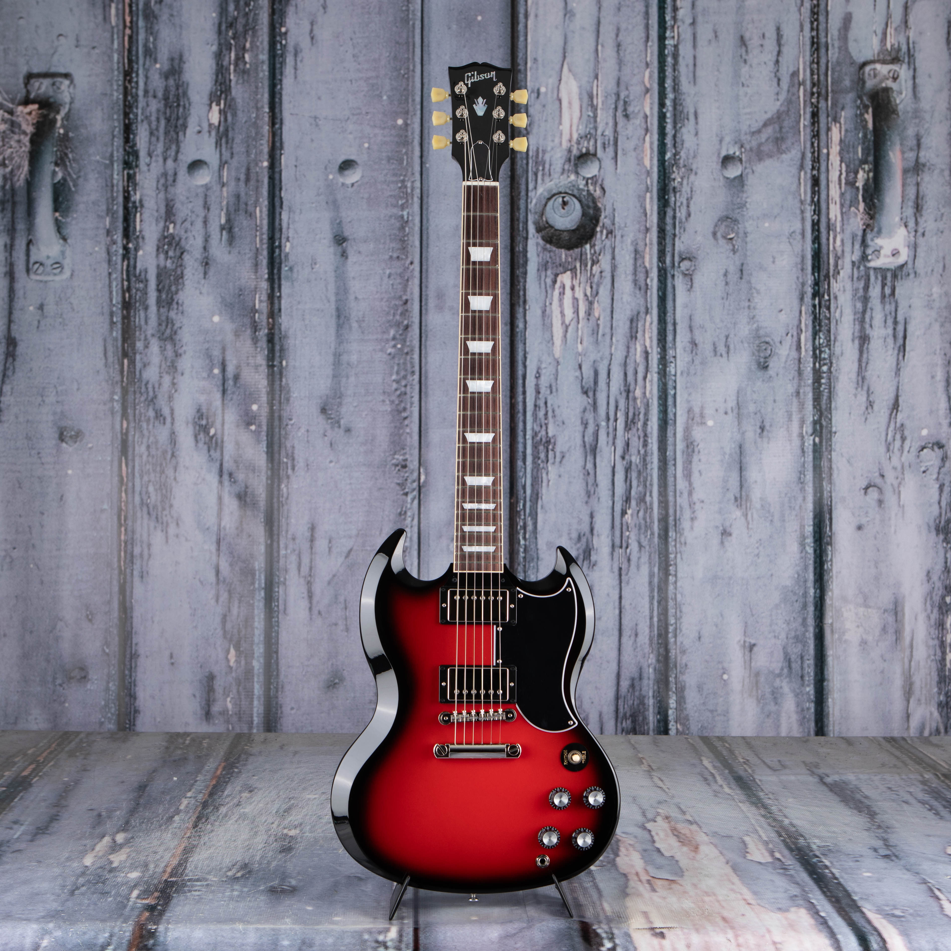 Gibson USA SG Standard '61 Electric Guitar, Cardinal Red Burst, front