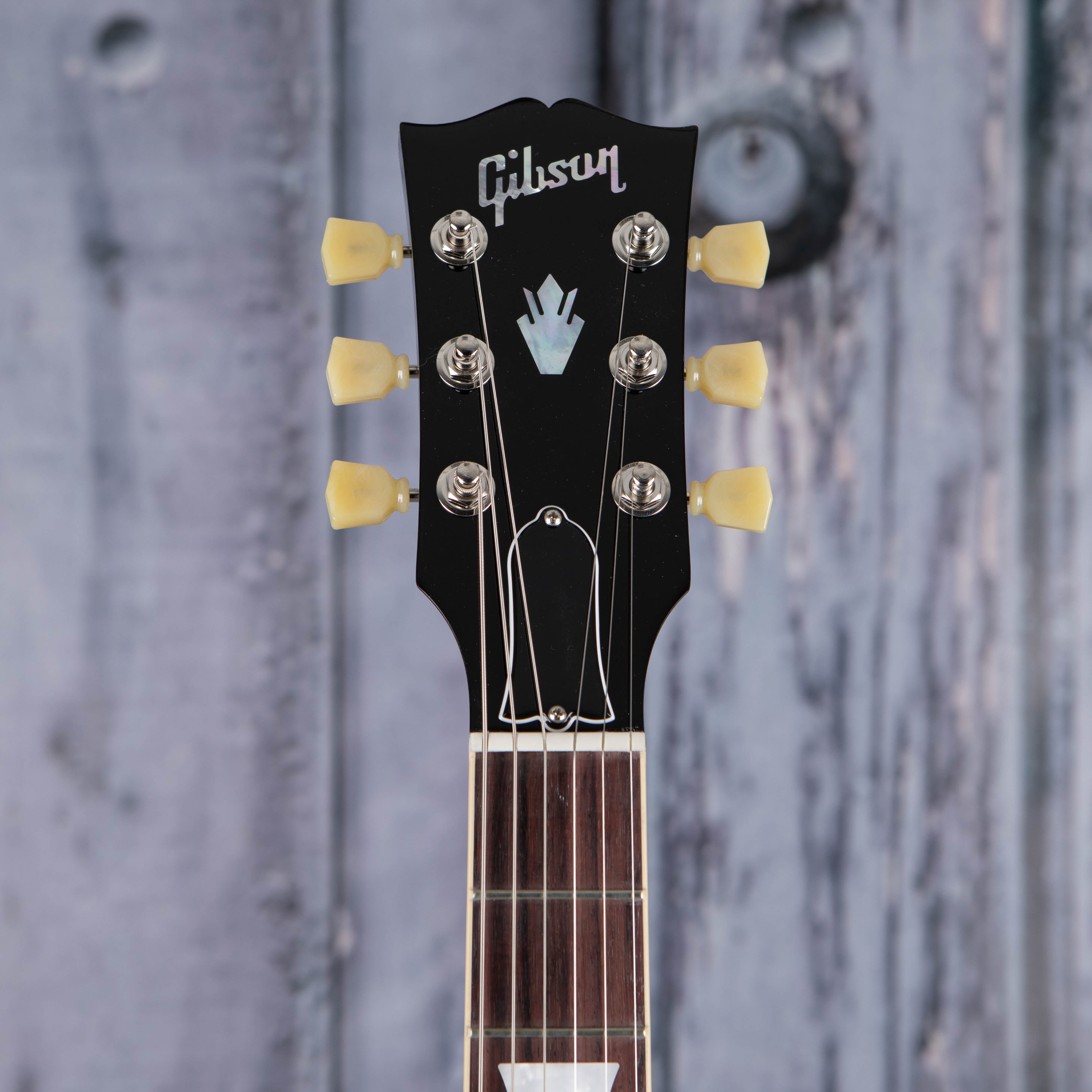 Gibson USA SG Standard '61 Electric Guitar, Cardinal Red Burst, front headstock