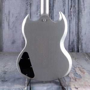 Gibson USA SG Standard '61 Electric Guitar, Silver Mist, back closeup
