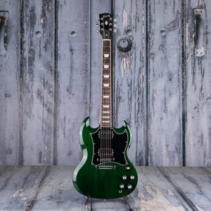 Gibson USA SG Standard Electric Guitar, Translucent Teal, front