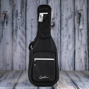 Godin Multiac Mundial Nylon Acoustic/Electric Guitar, Arctik Blue, bag