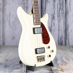 Gretsch Electromatic CVT Bass Double-Cut Electric Bass Guitar, Vintage White, angle